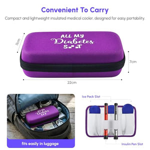 CareVego Neo Insulin Cooler Case (Purple) - view 4