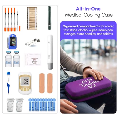 CareVego Neo Insulin Cooler Case (Purple) - view 5