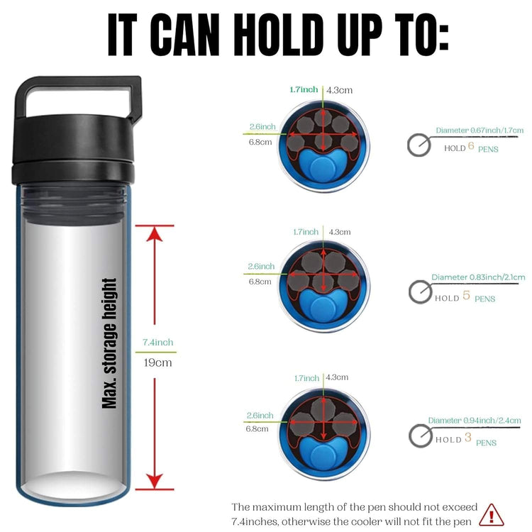 CareVego Jumbo High-Capacity Insulin Cooler — image 5