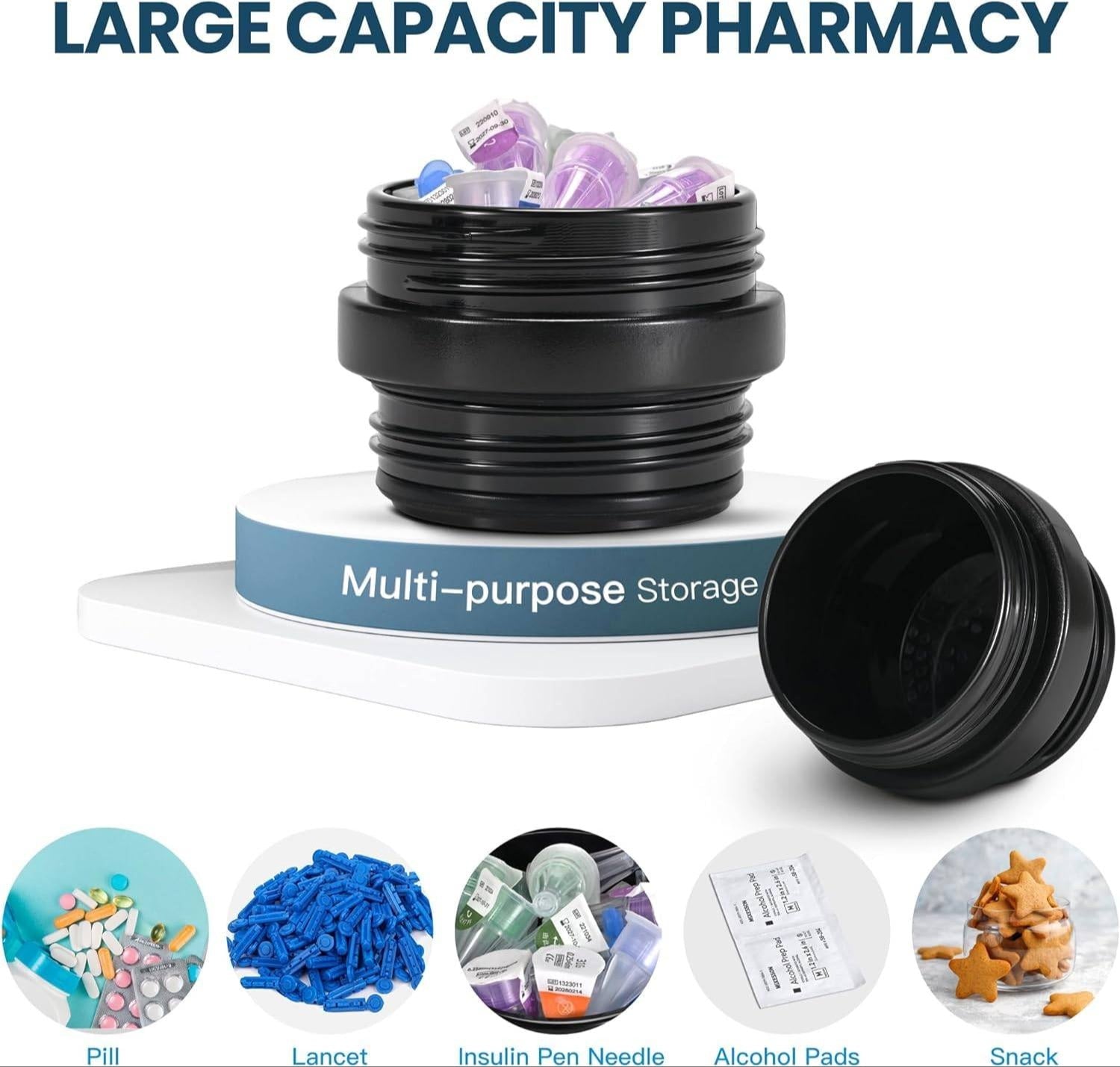 CareVego Jumbo High-Capacity Insulin Cooler — image 2